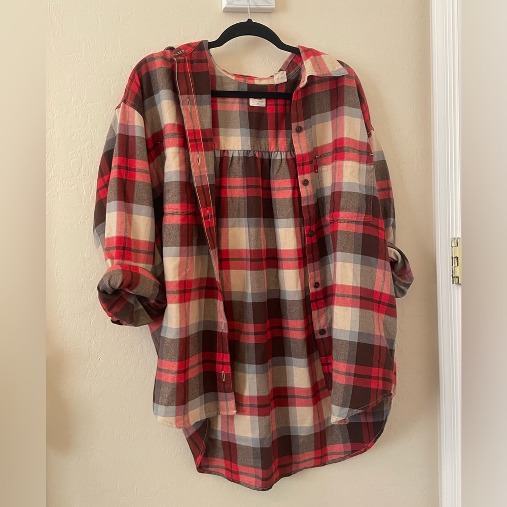 Levi plaid flannel